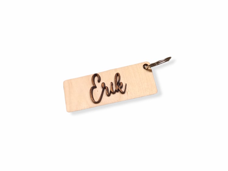 Wooden Key Ring